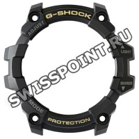 Черный полимерный рант корпуса Casio 10559711 для часов Casio GSG-100-1A3, GWG-100-1A3