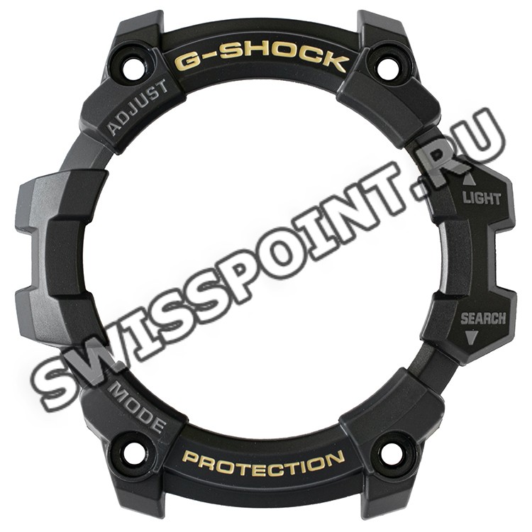 Черный полимерный рант корпуса Casio 10559711 для часов Casio GSG-100-1A3, GWG-100-1A3