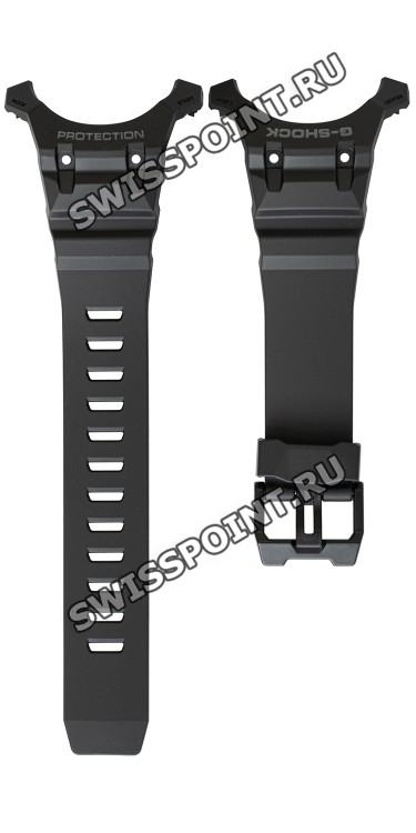 Черный полимерный ремешок Casio 10649568 для часов Casio GA-B001-1A