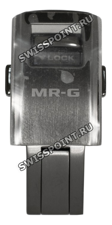 Черный замок браслета Casio 10569414 для часов Casio MRG-B1000B-1A, MRG-B1000BA-1A, MRG-B1000NS-1A