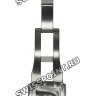 Черный замок браслета Casio 10569414 для часов Casio MRG-B1000B-1A, MRG-B1000BA-1A, MRG-B1000NS-1A