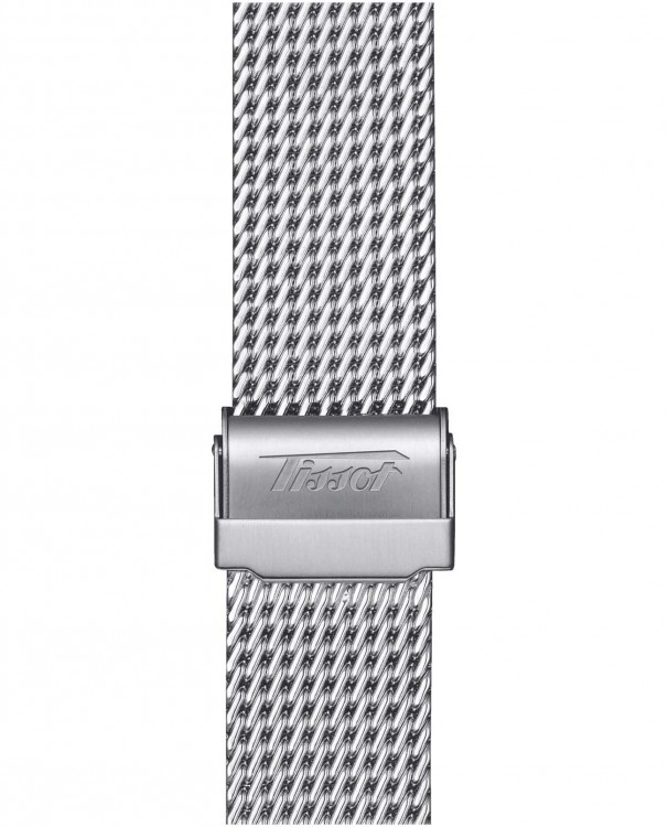 Стальной браслет Tissot T605045449, mesh, миланское плетение, для часов Tissot Visodate T118.430