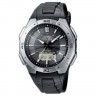 Черный полимерный ремешок Casio 10152407 для часов Casio WVA-430, WVA-470, WVA-620, WV-M120