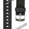 Черный полимерный ремешок Casio 10152407 для часов Casio WVA-430, WVA-470, WVA-620, WV-M120
