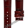 Красный кожаный ремешок Certina C610017858, теленок, 16/14, без замка, для часов Certina DS Podium C025.207, C025.210, C028.310, C034.210