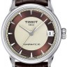 Коричневый кожаный ремешок Tissot T610033629, теленок, 18/16, без замка, для часов Tissot Luxury T086.207.16.261.00