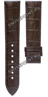 Коричневый кожаный ремешок Tissot T610033629, теленок, 18/16, без замка, для часов Tissot Luxury T086.207.16.261.00