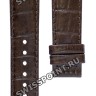 Коричневый кожаный ремешок Tissot T610033629, теленок, 18/16, без замка, для часов Tissot Luxury T086.207.16.261.00