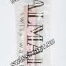 Розовый сатиновый ремешок Balmain B1730798, 14/12, с вырезом 3,5 мм, без замка, для часов Balmain Miss Balmain 3431, 3435