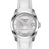 Белый кожаный ремешок Tissot T610038032, глянцевый, имитация крокодила, 18/16, интегрированный, без замка, для часов Tissot Couturier T035.207, T035.210, T035.246 1 Белый кожаный ремешок Tissot T610038032, глянцевый, имитация крокодила, 18/16, интегрированный, без замка, для часов Tissot Couturier T035.207, T035.210, T035.246 1
