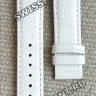 Белый кожаный ремешок Tissot T610038032, глянцевый, имитация крокодила, 18/16, интегрированный, без замка, для часов Tissot Couturier T035.207, T035.210, T035.246 1 Белый кожаный ремешок Tissot T610038032, глянцевый, имитация крокодила, 18/16, интегрированный, без замка, для часов Tissot Couturier T035.207, T035.210, T035.246 1