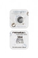 Часовая батарейка RENATA 384 / SR41SW