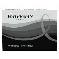 Стандартные картриджи с черными чернилами для перьевой ручки Waterman / АРТИКУЛ: S0110850 (№ 216)