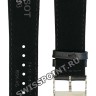 Черный кожаный ремешок Tissot T600045526 / T610045527, теленок, 22/19, стальная пряжка, для часов Tissot Classic Dream T129.407, T129.410