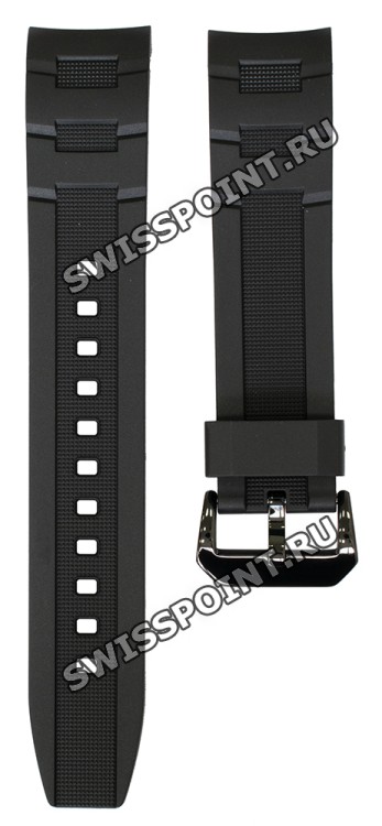 Черный полимерный ремешок Casio 10404347 для часов Casio EFR-516