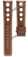Коричневый кожаный ремешок Tissot T610014547, теленок, 20/18, без замка, для часов Tissot PRS 516 T044.430, T021.414, J560, J562