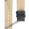 Синий кожаный ремешок Tissot T610041860, теленок, 16/14, без замка, для часов Tissot Chemin Des Tourelles T099.207