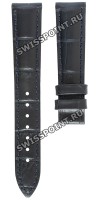 Синий кожаный ремешок Tissot T610041860, теленок, 16/14, без замка, для часов Tissot Chemin Des Tourelles T099.207