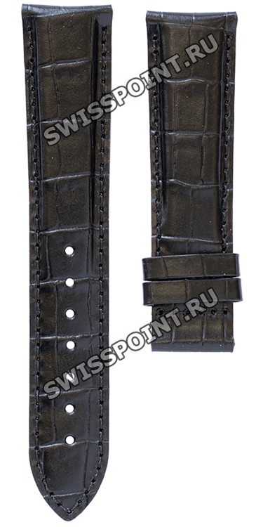 Черный кожаный ремешок Tissot T610029775, теленок, 20/18, без замка, для часов Tissot Visodate T019.430, T019430