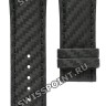 Черный кожаный ремешок Certina C610017560, теленок, имитация карбона, 23/20, без замка, для часов Certina DS MULTI-8 C020.419