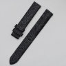 Черный кожаный ремешок Tissot T610026393, теленок, с узором, 14/14, без замка, для часов Tissot T-Wave L852