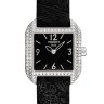 Черный кожаный ремешок Tissot T610026393, теленок, с узором, 14/14, без замка, для часов Tissot T-Wave L852