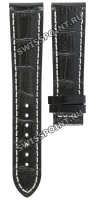 Черный кожаный ремешок Certina C610017989, 21/18, без замка, для часов Certina DS Podium C025.510.16.057.00