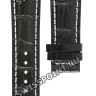 Черный кожаный ремешок Certina C610017989, 21/18, без замка, для часов Certina DS Podium C025.510.16.057.00