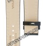 Черный кожаный ремешок Certina C610017989, 21/18, без замка, для часов Certina DS Podium C025.510.16.057.00