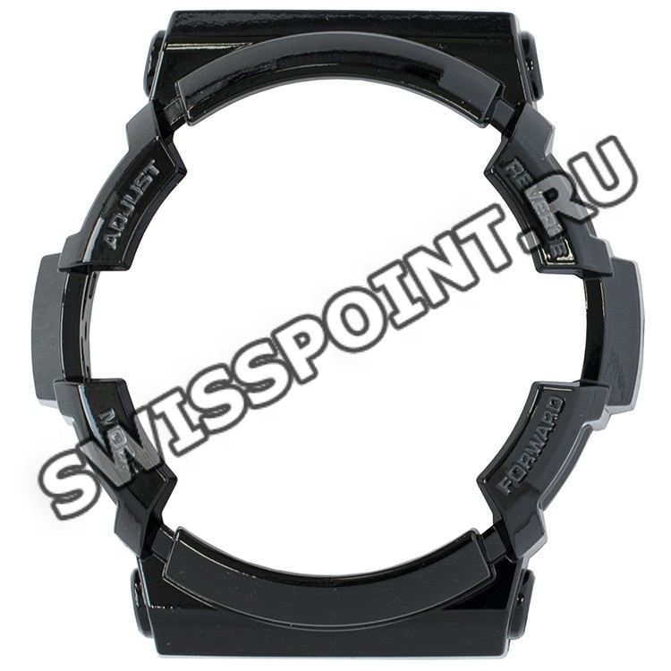 Черный рант корпуса часов Casio 10427800 для часов Casio GA-200RG-1A