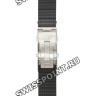 Черный каучуковый ремешок Certina C603020937, 21/19, стальная клипса, для часов Certina DS Action C032.407.17.051.00, C032.407.17.051.60