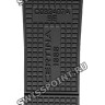 Черный каучуковый ремешок Certina C603020937, 21/19, стальная клипса, для часов Certina DS Action C032.407.17.051.00, C032.407.17.051.60