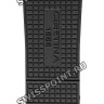 Черный каучуковый ремешок Certina C603020937, 21/19, стальная клипса, для часов Certina DS Action C032.407.17.051.00, C032.407.17.051.60