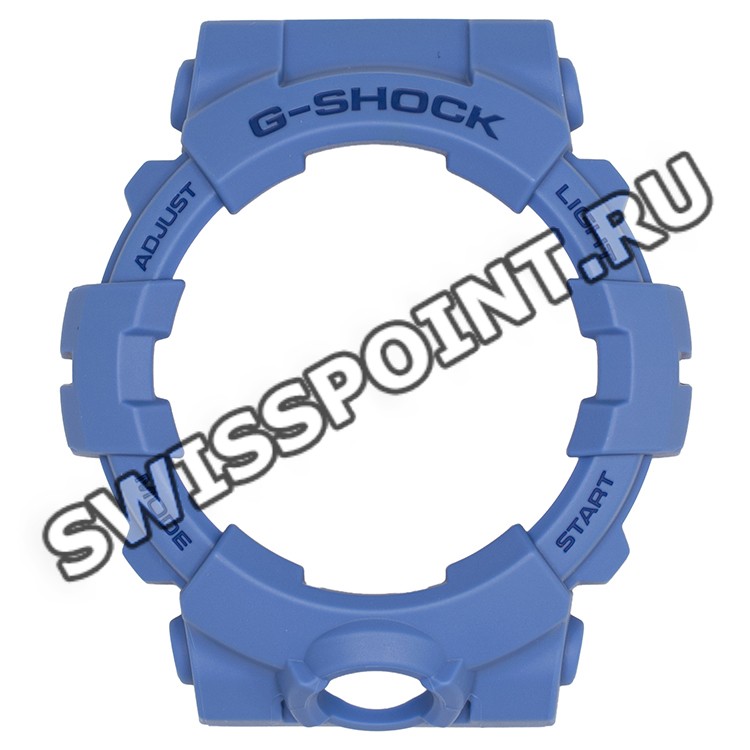 Синий полимерный рант корпуса Casio 10573744 для часов Casio GBD-800-2