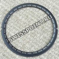 Металлический безель Casio 10397999 с часовыми поясами для часов Casio G-1400-1A, G-1400-1A3, G-1400A-1A, G-1400D-1A, GW-4000-1A Металлический безель Casio 10397999 с часовыми поясами для часов Casio G-1400-1A, G-1400-1A3, G-1400A-1A, G-1400D-1A, GW-4000-1A