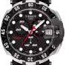 Черный каучуковый ремешок Tissot T610036567, без замка, для часов Tissot T-Race T092.417, T092.427 MotoGP