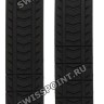 Черный каучуковый ремешок Tissot T610036567, без замка, для часов Tissot T-Race T092.417, T092.427 MotoGP