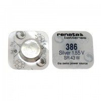 Часовая батарейка RENATA 386 / SR43W