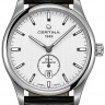Черный кожаный ремешок Certina C610018077, теленок, 21/18, без замка, для часов Certina DS-4, DS Podium C022.428, C025.510