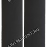 Черный резиновый ремешок Tissot T610014610, 20/20, без замка, для часов Tissot T-Race T011.414, T011.417, T372, T373, T472