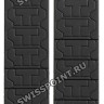 Черный каучуковый ремешок Tissot T610014610, 20/20, без замка, для часов Tissot T-Race T011.414, T011.417, T372, T373, T472