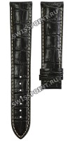 Черный кожаный ремешок Certina C610014936, удлиненный, 21/18 XL, без замка, для часов Certina DS Podium C001.617, C001.639, C001.427