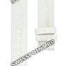 Белый кожаный ремешок Tissot T610026395, имитация крокодила, 14/14, без замка, для часов Tissot T-Wave L852