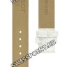 Белый кожаный ремешок Tissot T610026395, имитация крокодила, 14/14, без замка, для часов Tissot T-Wave L852