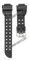 Черный полимерный ремешок Casio 10627156 для часов Casio GF-1000-1, GWF-1000-1