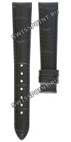 Черный кожаный ремешок Certina C610020202, 15/12, без замка, для часов Certina Ds 8 C033.251.16.351.01