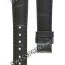 Черный кожаный ремешок Certina C610020202, 15/12, без замка, для часов Certina Ds 8 C033.251.16.351.01