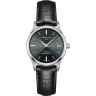 Черный кожаный ремешок Certina C610020202, 15/12, без замка, для часов Certina Ds 8 C033.251.16.351.01
