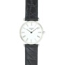 Черный кожаный ремешок Longines L682101237, теленок, 13/12, без замка, для часов Longines La Grande Classique L4.204.0, L4.205.2, L4.205.4, L4.209.2, L4.209.4, L4.241.0, L4.288.0