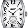 Черный кожаный ремешок Tissot T610044559, теленок, 16/14, без замка, для часов Tissot Heritage Porto Mechanical T128.505, T128.509